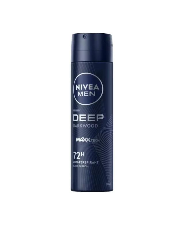 اسپری ضد تعریق مردانه نیوآ مدل Deep Darkwood 72H حجم 150ml