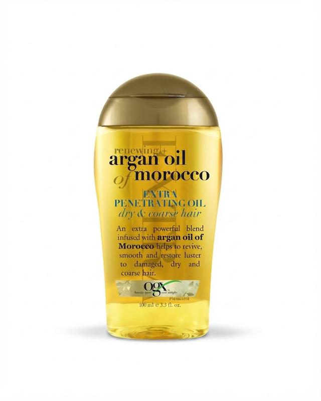 روغن مو تغذیه‌کننده و درخشان‌کننده او جی ایکس, Argan Oil of Morocco Extra مناسب برای همه موها حجم 100 میلی‌لیتر
