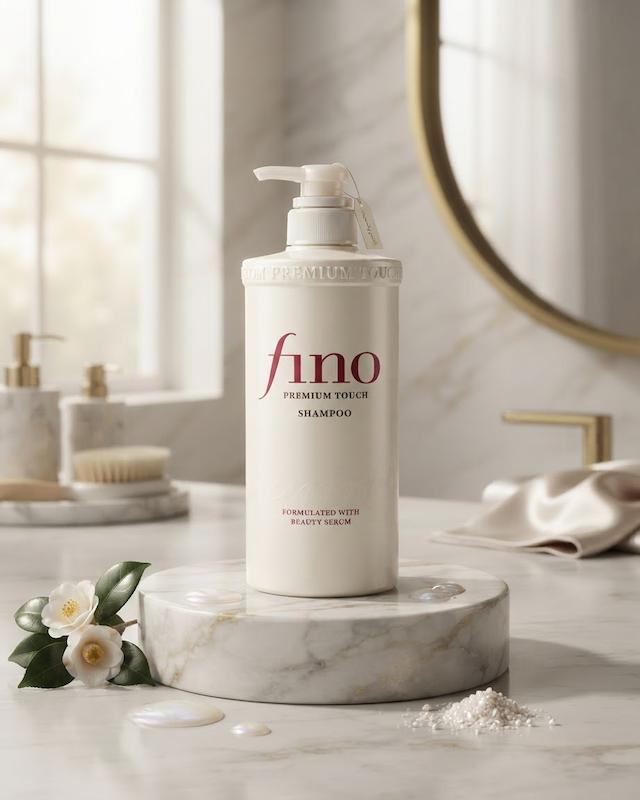 شامپو ترمیم کننده فینو شیسیدو  | Shiseido FINO Shampoo مناسب انواع مو حجم 550ml
