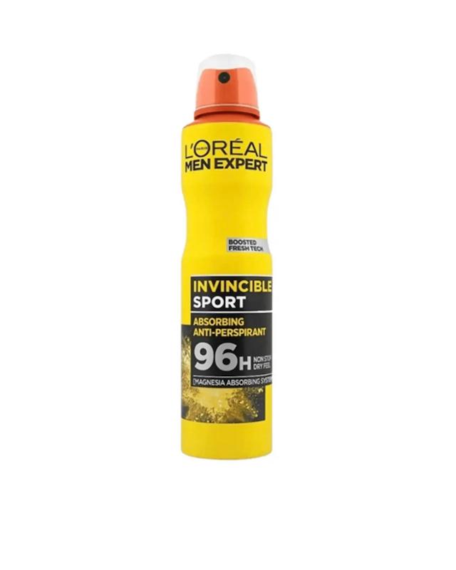 اسپری ضد تعریق مردانه لورآل, مدل Invinvible Sport حجم 250ml