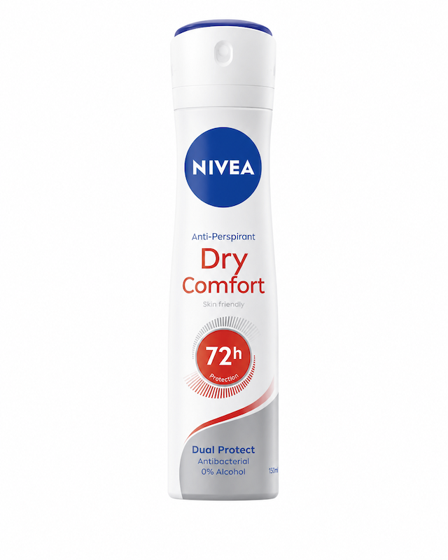 اسپری ضد تعریق زنانه نیوآ مدل Dry Comfort 72H حجم 150ml