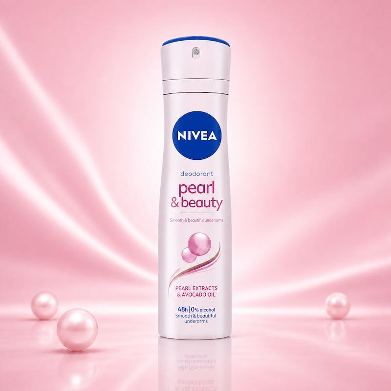 اسپری ضد تعریق زنانه نیوآ مدل Pearl &Beauty حجم 150ml