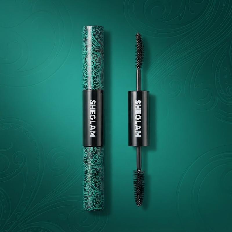 ریمل دو سر ضدآب حجم‌دهنده و بلندکننده شیگلم Sheglam مدل All-In-One Volume & Length Waterproof Mascara حجم ۱۲ میل
