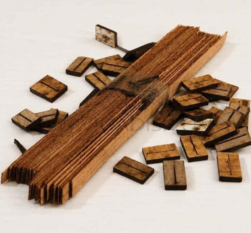 فیتیله چوبی ۵۰ عددی