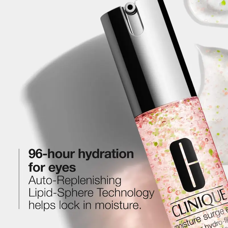 ژل آبرسان دور چشم ۹۶ ساعته کلینیک/Clinique Moisture Surge™ Eye 96-Hour Hydro-Filler Concentrate