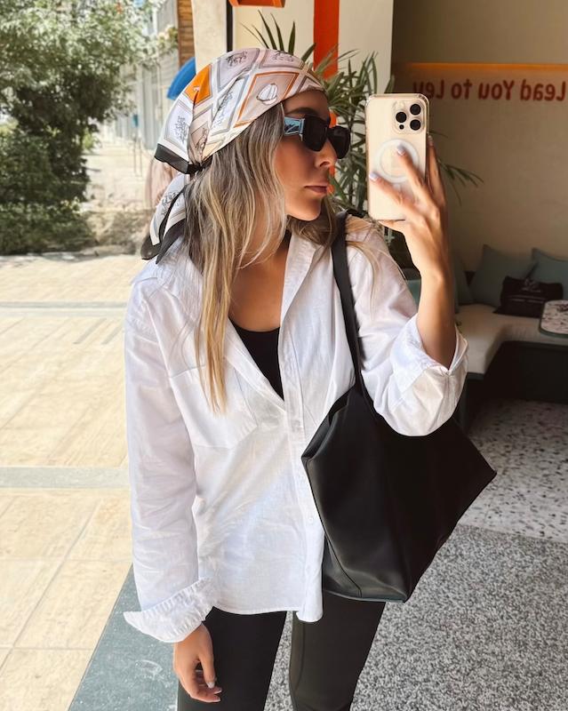 اسکارف نارنجی 1