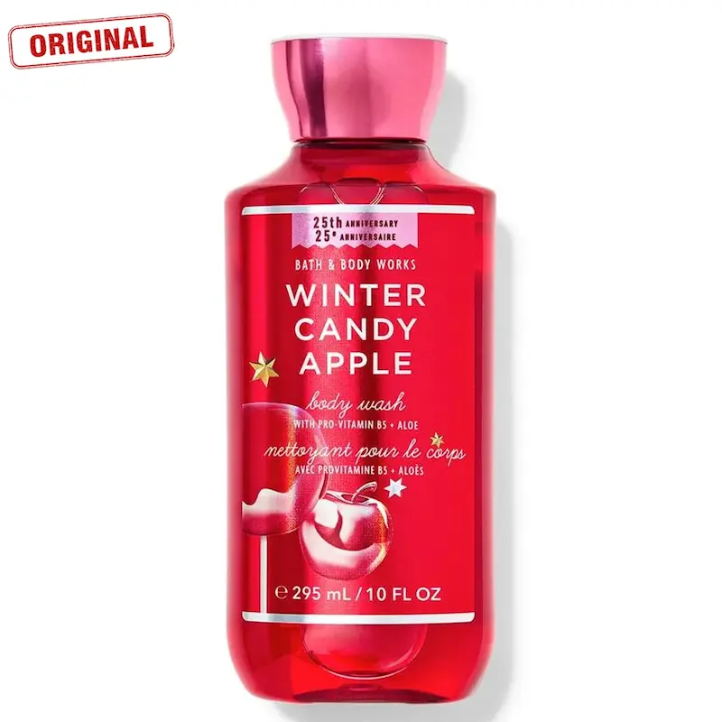 شامپو بدن فوق خوشبو بث اند بادی winter candy apple