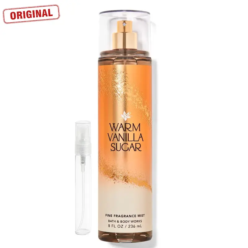 بادی اسپلش بث اند بادی Warm Vanilla Sugar دکانت ۱۰ ml