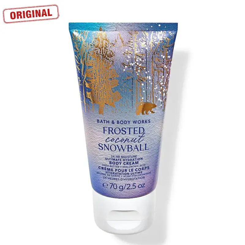 کرم بدن بث اند بادی Frosted Coconut Snowball مینی کالکشن کریسمس
