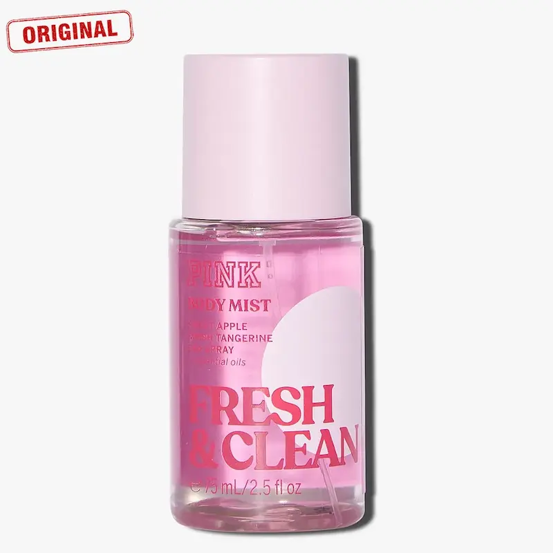 بادی میست ویکتوریا سیکرت مینی Fresh & Clean کالکشن Pink