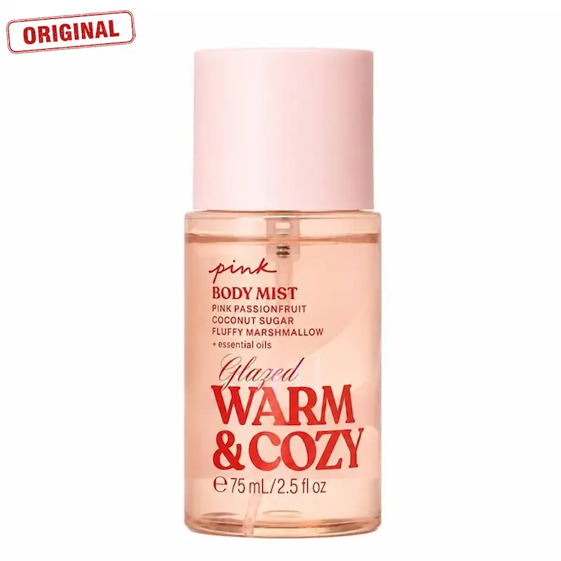 بادی اسپلش ویکتوریا سکرت مینی Glazed Warm & Cozy از کالکشن  Pink