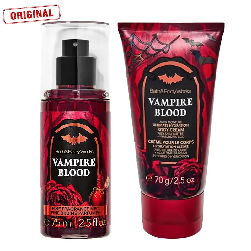 ست بادی میست و کرم بدن Vampire Blood سایز مسافرتی Bath & Body Works