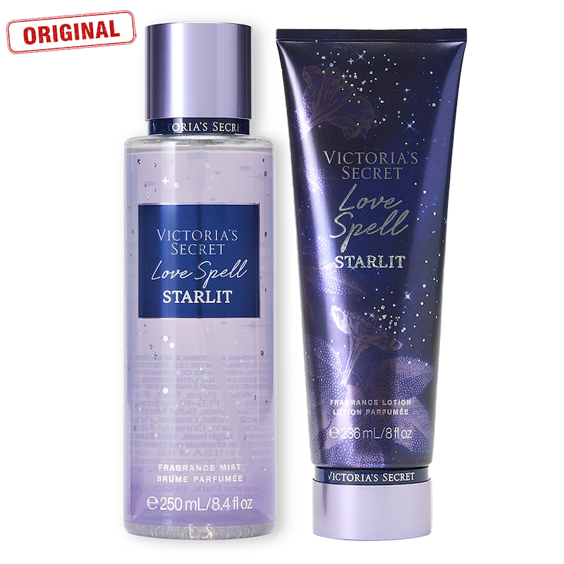 ست بادی میست و لوسیون Love Spell Starlit لاو اسپل استارلیت ویکتوریاسکرت