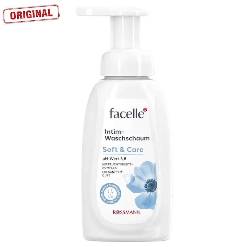 فوم شستشوی بانوان فاسل سافت اند کر Facelle Soft & Care Intim-Waschschaum