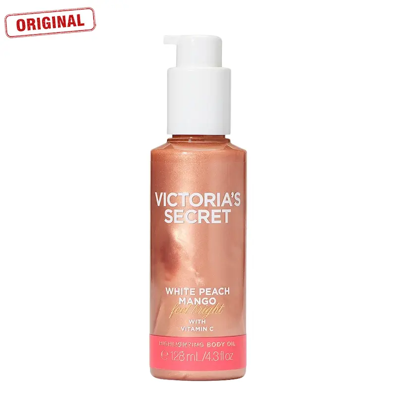 white peach mango victoria secret body oil