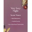 نت های رایحه very sexy night