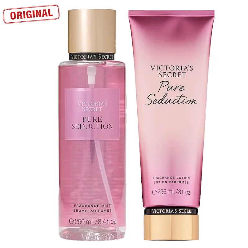 بادی اسپلش و بادی لوشن ویکتوریاسکرت Pure Seduction پیور سداکشن