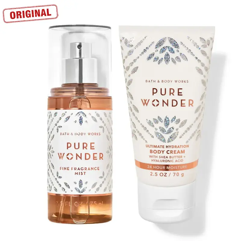 بادی اسپلش و بادی کرم بث اند بادی Pure Wonder پیور واندر