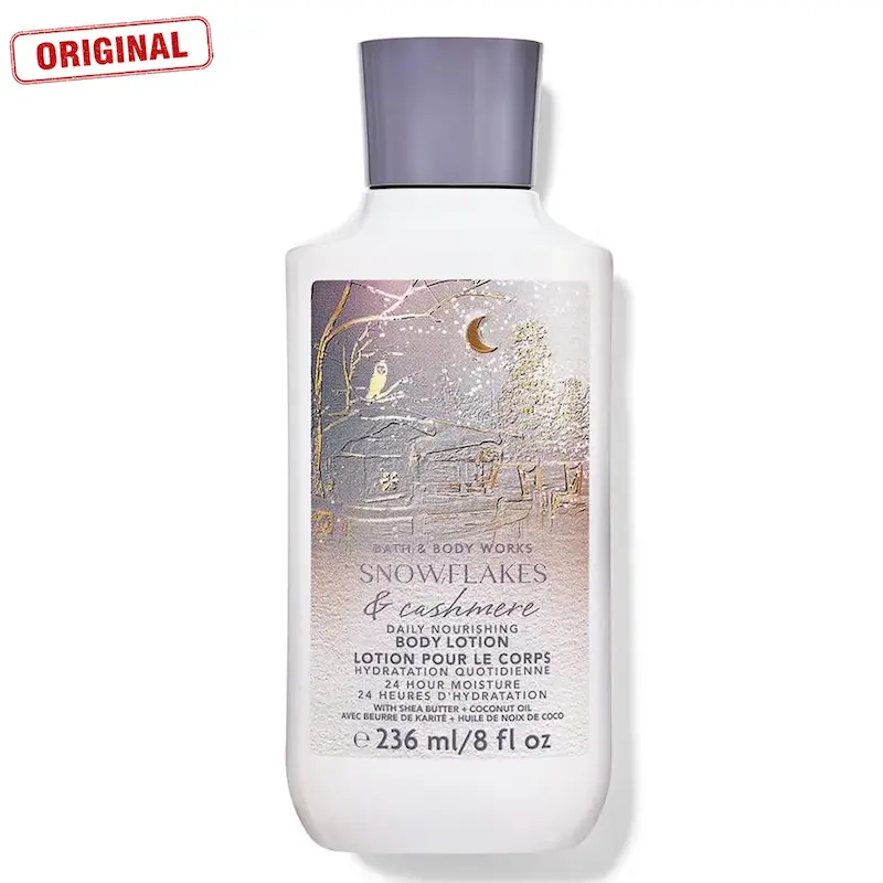 لوسیون بدن بث اند بادی Snowflakes & Cashmere