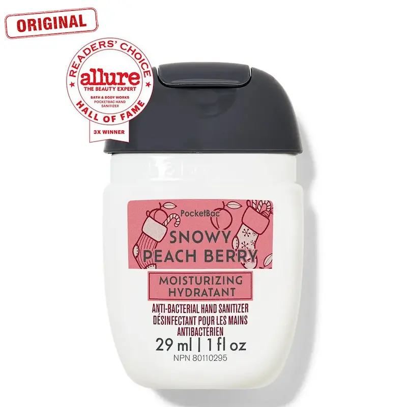 ژل دست بث اند بادی کرمی Snowy Peach Berry