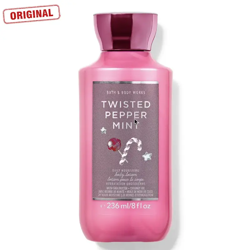 لوسیون بدن بث اند بادی Twisted Peppermint