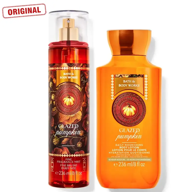 بادی میست و لوسیون بدن بث اند بادی Glazed Pumpkin