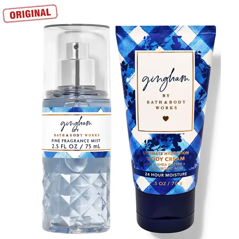 بادی اسپلش و کرم بدن بث اند بادی Gingham مینی