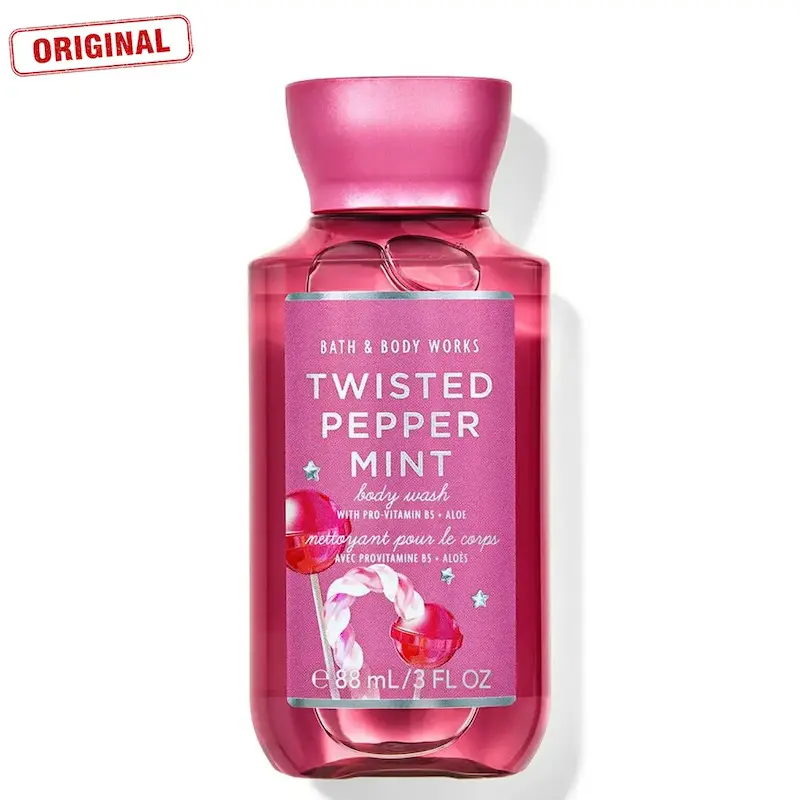 شامپو بدن بث اند بادی Twisted Peppermint مینی