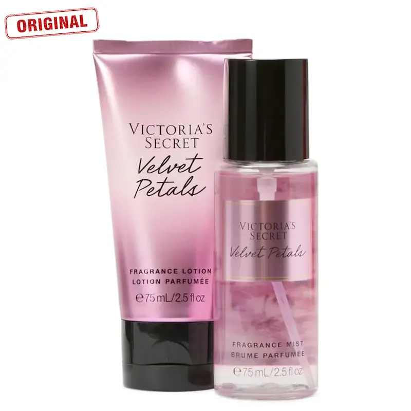 بادی اسپلش و لوسیون بدن ویکتوریا سیکرت Velvet Petals مینی
