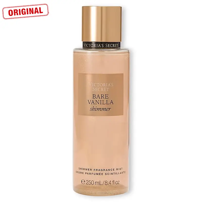 بادی اسپلش ویکتوریاسکرت Bare Vanilla Shimmer بر وانیلا شیمر