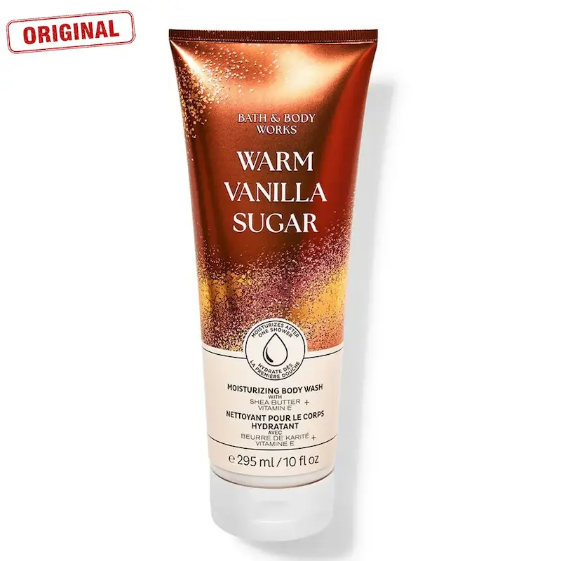 شامپو بدن بث اند بادی مرطوب کننده Warm Vanilla Sugar وارم وانیلا
