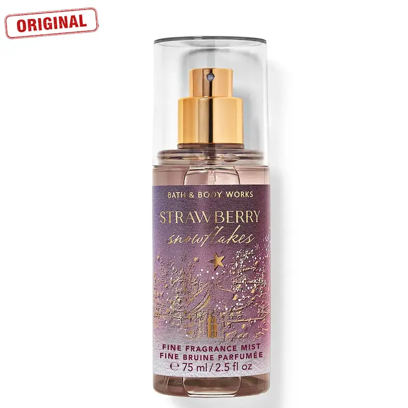 بادی اسپلش بث اند بادی Strawberry Snowflakes استرابری اسنوفلیکس مینی 