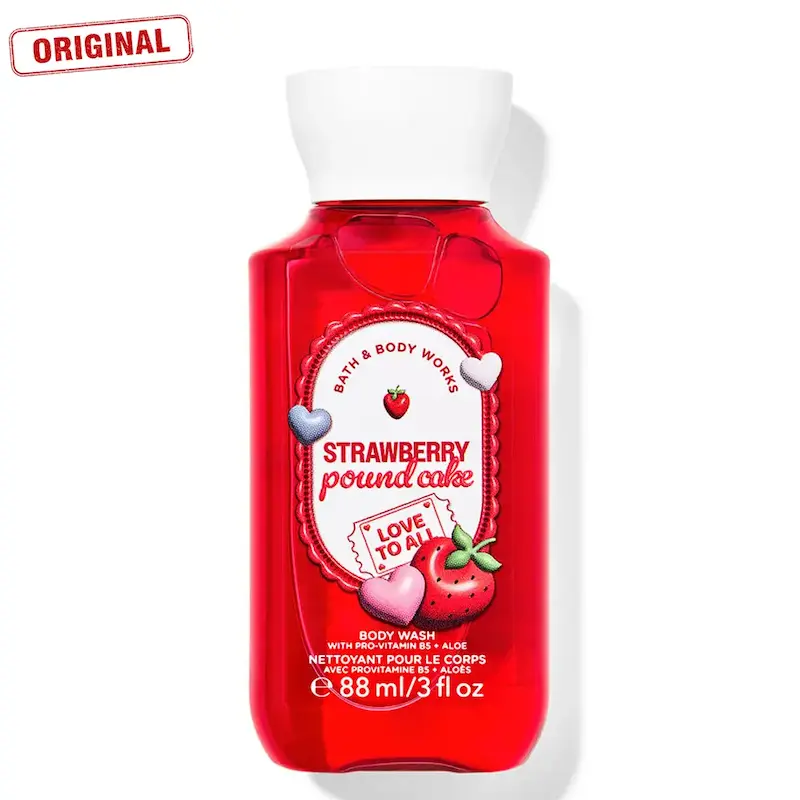 شامپو بدن بث اند بادی Strawberry Pound Cake مینی