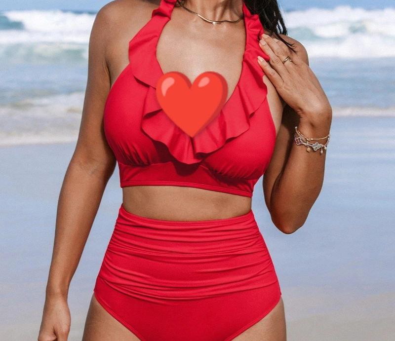 مایو زنانه ضد کلر برند کاپشی CUPSHE اورجینال