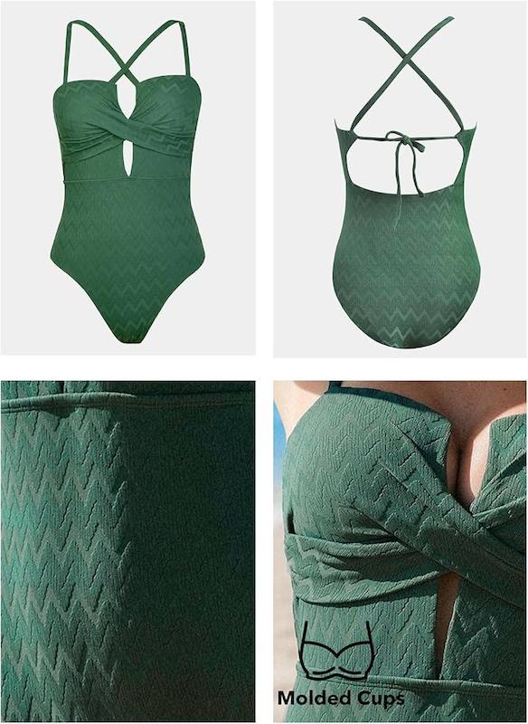 مایو زنانه ضد کلر کاپدار برند کاپشی CUPSHE اورجینال