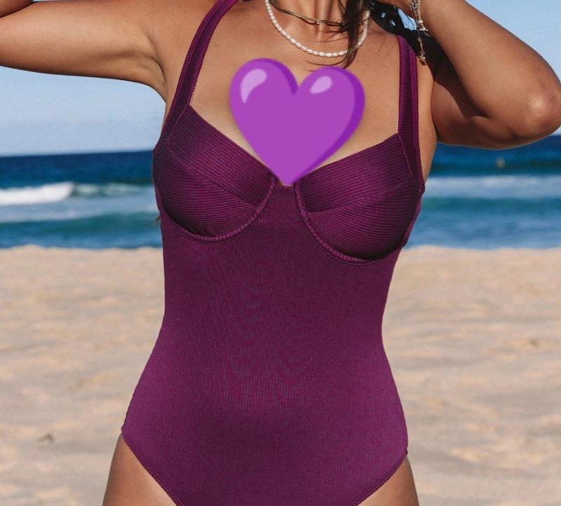 مایو زنانه ضد کلر فنردار برند کاپشی CUPSHE اورجینال