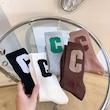 جوراب نخی اسپرت ساقدار طرح C