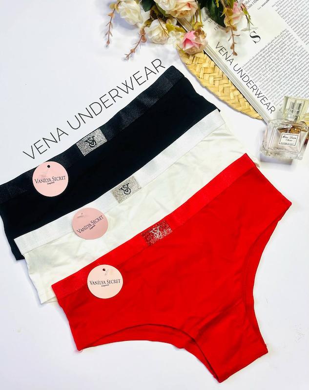 شورت نخی زنانه وانیلا سکرت ترک طرح ویکتوریا سکرت 