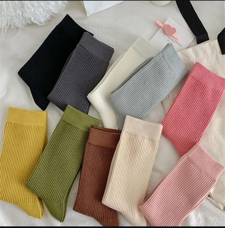 جوراب نخی زنانه ساقدار کبریتی