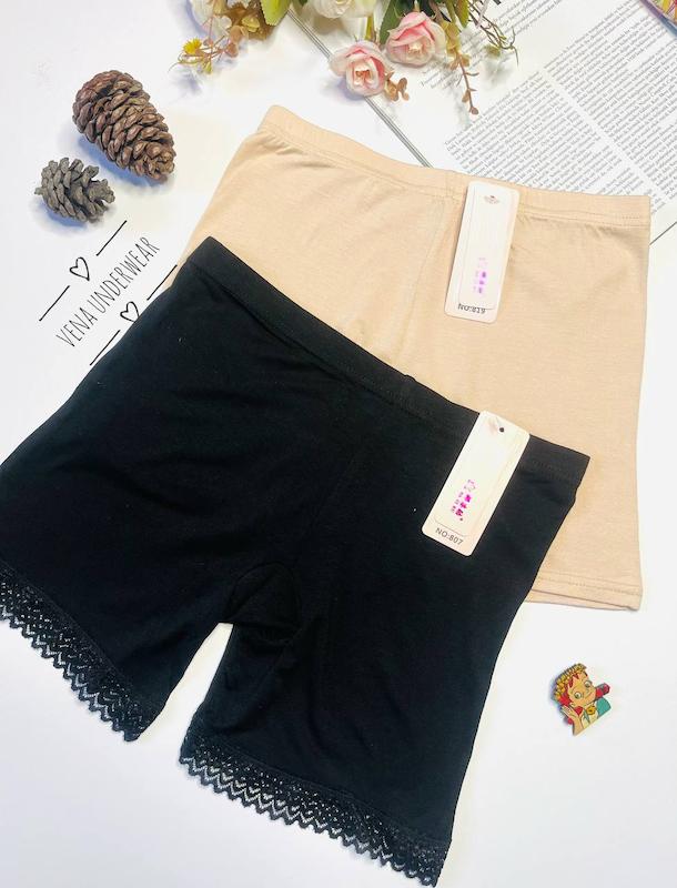 شورت زنانه پادار نخ پنبه برند وارداتی 