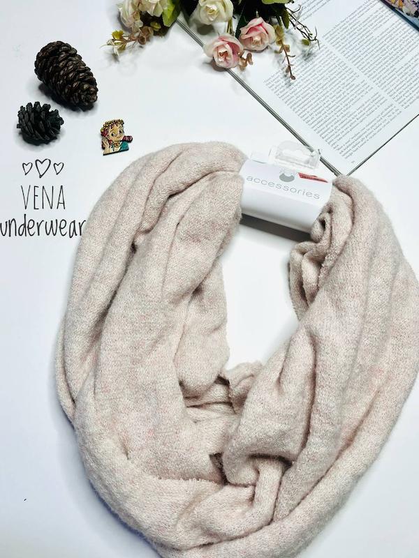 شال بافت موهر رینگی زنانه برند IAM آلمانی