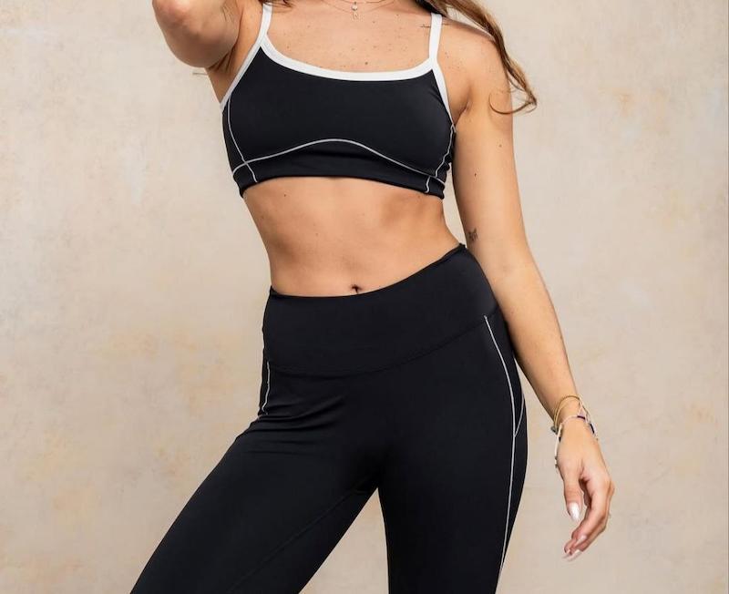 ست ورزشی نیم تنه و لگ دمپا فلامنت