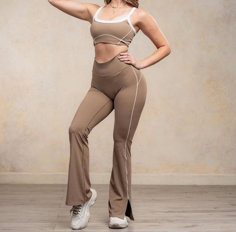 ست ورزشی نیم تنه و لگ دمپا فلامنت