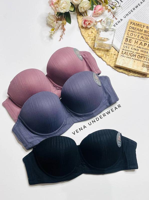 سوتین اسفنجی دکلته فنردار وارداتی 