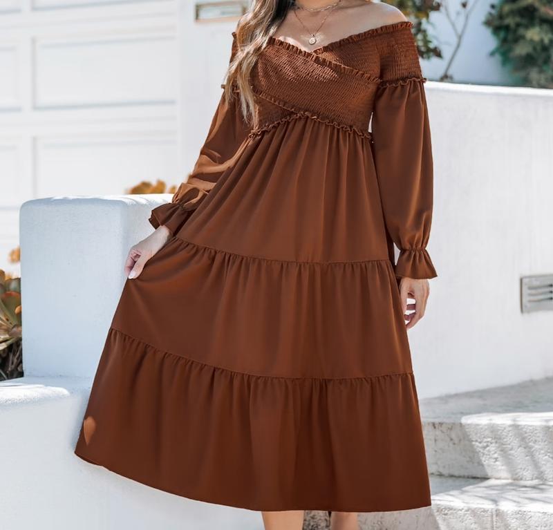 پیراهن زنانه بلند برند کاپشی CUPSHE اورجینال