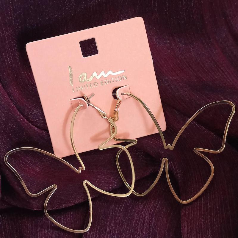 گوشواره پروانه برند iam آلمانی