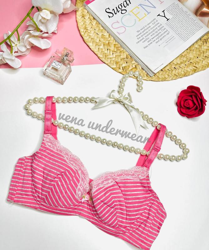 سوتین فنردار نخی طرح ونا برند ELIFE وارداتی