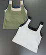 نیم تنه کراپ فلامنت ورزشی برند وارداتی