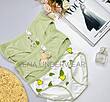 شورت زنانه نخی طرح گلابی (وارداتی)