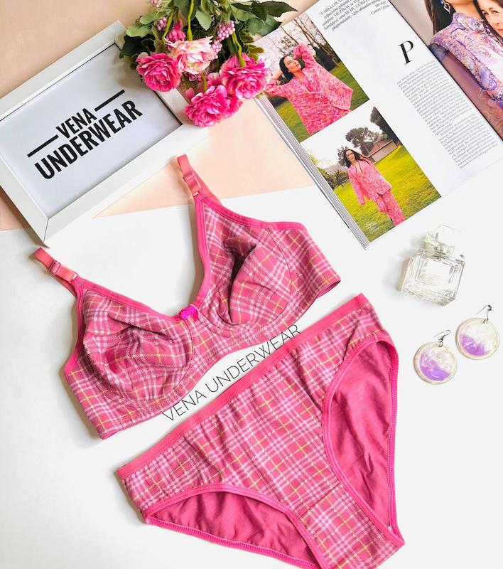 ست نخی  فنردار طرح Burberry برند (B&D)